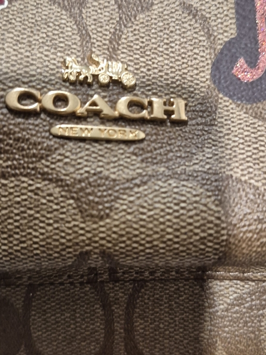 COACH Medium Charlie Backpack In Signature Canvas With Graffiti